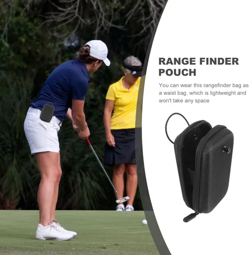 Miniatura 7 de EXCEART Funda rígida para telémetro de golf, funda de transporte para telémetro, bolsa de almacenamiento de Eva para agua, bolsa de almacenamiento