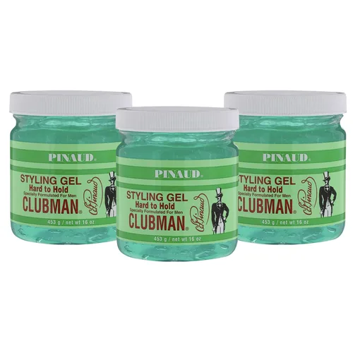 Miniatura 6 de Pinaud Clubman Styling Gel Hard To Hold 16 oz