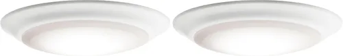 Miniatura 16 de Kichler Gen I Downlight LED, montaje empotrado al techo de 7.5", luz interior regulable, 2700K, (7.5" x 1.5"), blanco, 43846WHLED27