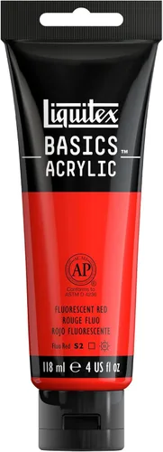 Miniatura 168 de Liquitex BASICS Pintura Acrílica, Botella de 400ml (13.5 oz), Blanco Titanio Titanio Blanco