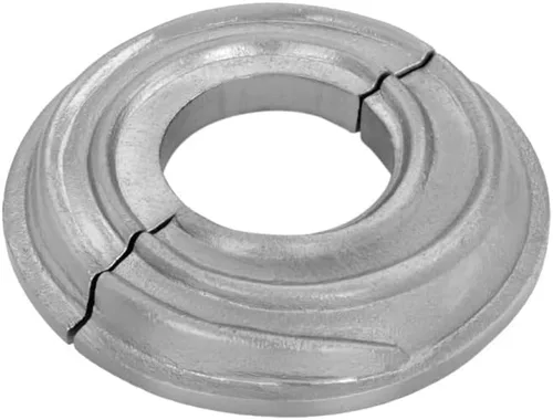 Miniatura 21 de Renovators Supply Manufacturing Placa de escudo de 3,13 pulgadas OD Escutcheon 1/2 en IPS Acabado de cobre antiguo Brida de radiador de aluminio