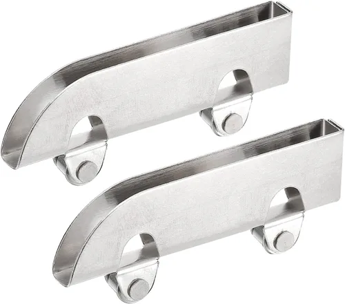 Miniatura 7 de uxcell Conjunto de rodillos para puerta corredera, ruedas de puerta corrediza de patio con rodamientos de bolas, paquete de 8