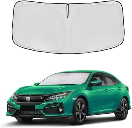Miniatura 25 de Parasol para parabrisas Rivian R1S/R1T 2022-2024 2025 2026, parasol para ventana frontal, ajuste personalizado, accesorios R1S, visera solar