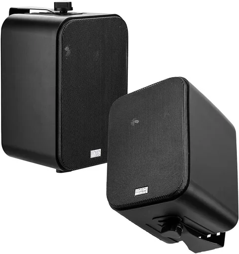OSD Audio ap450 4" 3 Vías para interiores y exteriores Patio bocina par, negro AP450 Negro