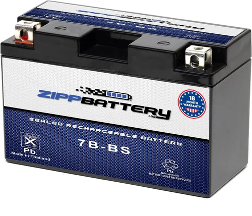 Miniatura 21 de ZIPPBATTERY YTX4B-BS 12V 40 CCA AGM – Batería de 2Ah libre de mantenimiento para scooter, mini ATV, bicicleta de bolsillo – Terminal de pestaña