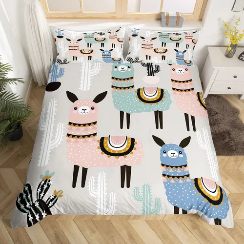 Miniatura 25 de Funda nórdica de mármol rosa tamaño individual para mujeres adultas y niñas con temática de arte abstracto Juego de ropa de cama