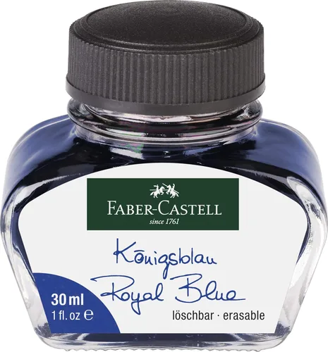 Miniatura 7 de Faber-Castell 149839 Botella de tinta lavable 1.0 fl oz azul rey Real