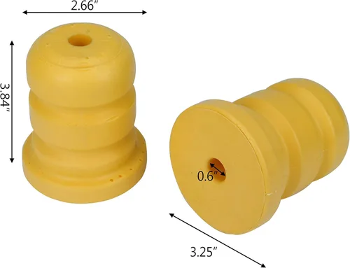 Miniatura 4 de ONER Dos Topes de Brazo de Control y Dos Topes de Eje Trasero de Control, Compatible con Cadillac Escalade, Chevy Avalanche Silverado Suburban