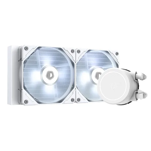 Miniatura 7 de ID-COOLING FROSTFLOW X 240 Enfriador de CPU de Agua AIO Enfriador de CPU de Líquido de 240 mm Enfriador de CPU de LED Blanco Ventiladores PWM