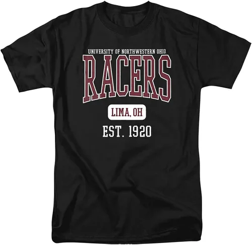 Miniatura 56 de LOGOVISION Camiseta de algodón unisex con diseño de fecha de este, para hombre y mujer, colección 3 Universidad de Bob Jones