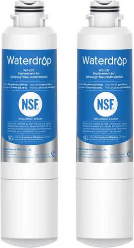 Miniatura 12 de Waterdrop Plus DA29-00020B 𝐍𝐒𝐅 𝟒𝟎𝟏 Certificado Filtro de Agua, Reduce 𝐏𝐅𝐎𝐀/𝐏𝐅𝐎𝐒, Reemplazo para Filtro de Agua Samsung® HAF-CIN, HDX FMS-2