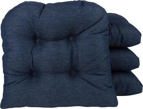 Miniatura 36 de Klear Vu Gripper Overstuffed - Cojines universales antideslizantes para silla de comedor para decoración de cocina o uso de oficina, almohadilla
