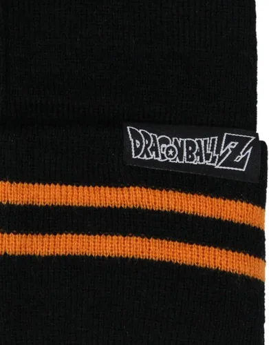 Miniatura 4 de Dragon Ball Z Anime Goku Master Roshi Turtle Ermitaño Logo Puño Pom Gorro Negro, Negro, talla única