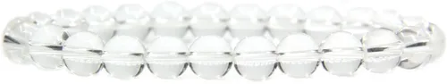 Miniatura 35 de Amandastone Pulsera elástica de cuentas redondas de 0.315 in con piedras preciosas naturales de 7 pulgadas