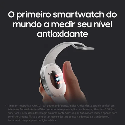 Miniatura 8 de Samsung Galaxy Watch 8 44mm Reloj inteligente AI con pantalla AMOLED de 1,47", Wear OS 6, Wi-Fi, Bluetooth, frecuencia cardíaca, GPS, rastreador