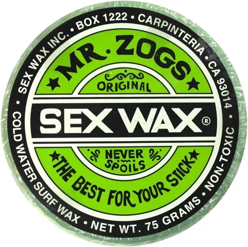 Miniatura 2 de Mr. Zogs Original Sexwax - Temperatura del agua fría con aroma a coco (blanco)