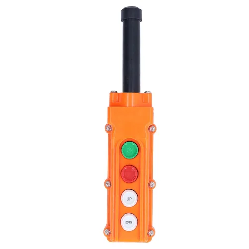 Miniatura 2 de COB-61A interruptor de botón de empuje de grúa Interruptor de control remoto de alzamiento a prueba de lluvia para grúas puertas traseras