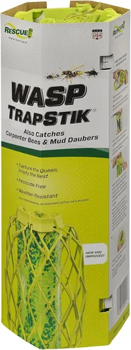Miniatura 3 de RESCUE! VisiLure® TrapStik para avispas, barro, abejas carpinteras, paquete de 2