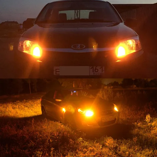 Miniatura 6 de Bombilla LED ámbar 1157, 12V-24V 1157 7528 2357 2057 BAY15D Bombilla LED de repuesto para luz de freno, luz trasera para automóvil, caravana