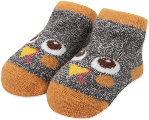 Miniatura 3 de Calcetines y sombreros o diademas para bebés con lazos para Halloween y Acción de Gracias edades de 0 a 6 meses de edad conjuntos de 2 piezas
