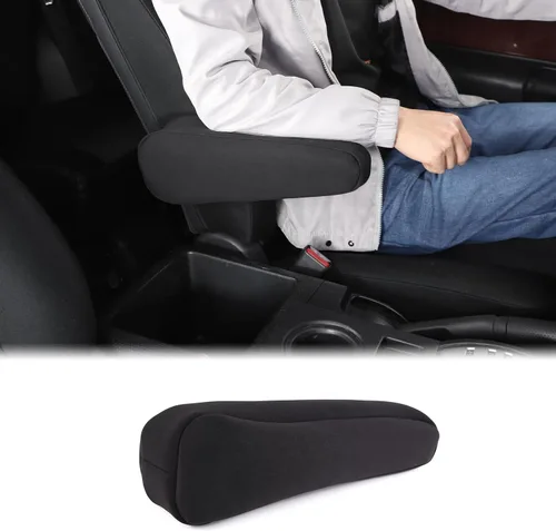 Miniatura 11 de Aunginsy Fundas para reposabrazos de asiento para Toyot@ FJ Cruiser 2007-2021, par de fundas de cojín para reposabrazos lateral izquierdo y derecho