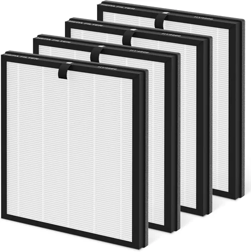 Miniatura 9 de HY4866 Filtro de repuesto de alta calidad compatible con Morento HY4866, HEAPETS P358, Westhey HY4866 y YIOU M1 purificador de filtro de aire, 2