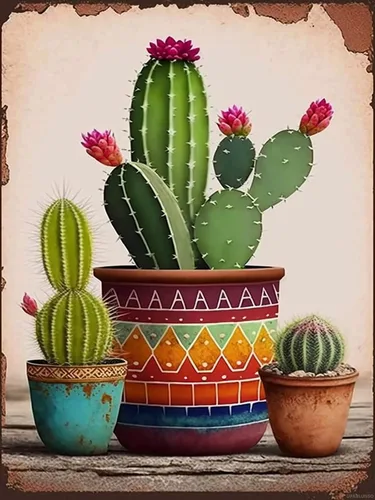 UPABLUNSO Juego de pintura de diamantes de estilo vintage para decoración de jardín o regalos, 12 x 16 pulgadas, ideal para Año Nuevo, Día de San