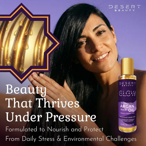 Miniatura 5 de Aceite de argán de primera calidad para el tratamiento del cabello, acondicionamiento y prevención de la pérdida del cabello, proporciona