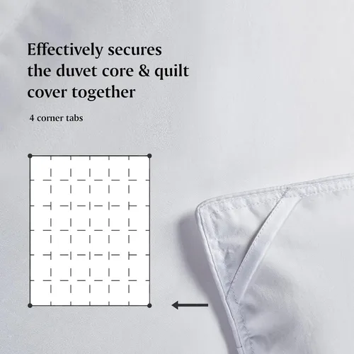 Miniatura 5 de Beautyrest Edredón de plumón blanco de mezcla de Tencel/algodón, calidez ligera, fabricado en Estados Unidos, potencia de relleno 650, tamaño Queen