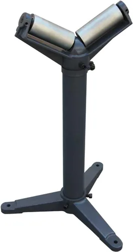 Miniatura 5 de KAKA INDUSTRIAL RV-1100 Soportes y soportes, soporte de tubería con cabezal en V, súper resistente, ajustable, de 24 pulgadas a 43 pulgadas de alto