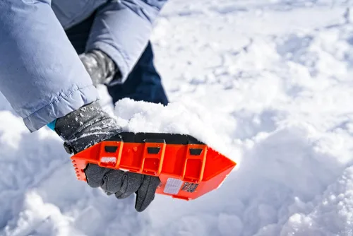 Miniatura 5 de Stayhold Pala compacta multiusos y herramienta de nieve para automóvil, SUV, camiones y barcos