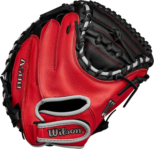 Miniatura 2 de Wilson A500 Adult + Youth Baseball Glove + Mitt Sizes 10.5" - 12.5" Right + Left Hand Throw Multiple Styles
