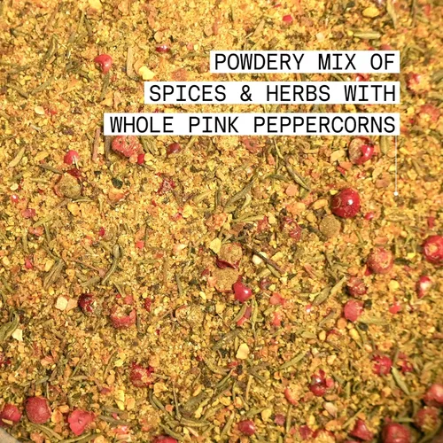 Miniatura 4 de Spiceology - Tomillo de limón y pimienta rosa - Uso en: pollo, salmón, camarones, papas, mantequilla, verduras, aderezo para ensaladas - Condimento