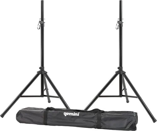 Miniatura 8 de Gemini - Soporte Profesional para Altavoz PA de Servicio Pesado - Soporte de Trípode de Altura Ajustable para Equipo de DJ, Sonido en Vivo y Eventos