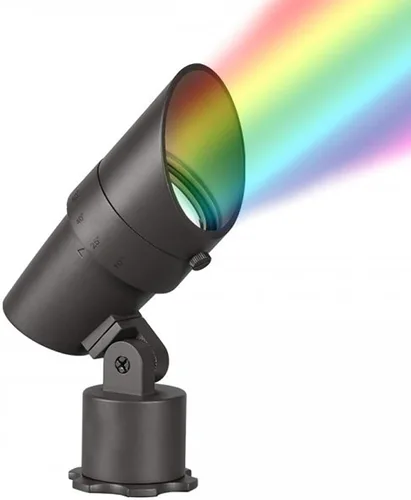 Miniatura 17 de WAC Iluminación de paisaje, luz LED de 12 V de tamaño pequeño con ángulo de haz ajustable y control de brillo integral, 50-420 lúmenes, 3000 K