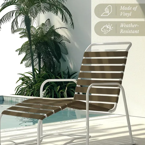 Miniatura 4 de Correa de vinilo rollo de 1.5 pulgadas de ancho x 45 pies para sillas de patio, muebles de césped y sillas de terraza, haz tus propias correas