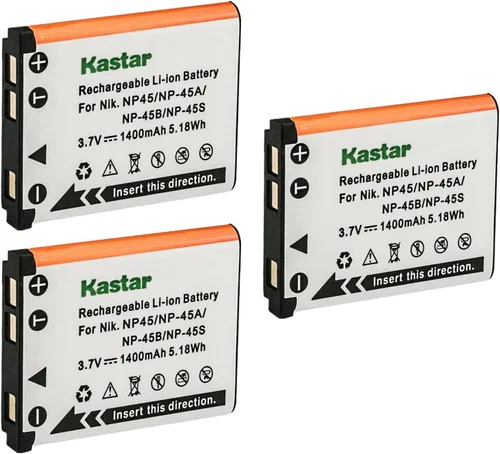 Miniatura 4 de Kastar Batería FNP-45 de repuesto para Fujifilm FinePix Z30 FinePix Z31 FinePix Z33WP FinePix Z35 FinePix Z37 FinePix Z70 FinePix Z71 FinePix Z80