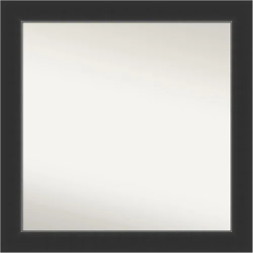 Miniatura 89 de Amanti Art Espejo personalizado, espejo de baño negro Astor, espejo de pared o espejo de tocador de baño sobre el fregadero (25 x 25 pulgadas)