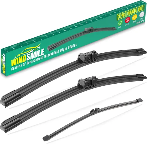 Miniatura 49 de Limpiaparabrisas de 26" 17" 12" para Honda CRV CR-V 2017 2018 2019 2020 2021 2022, juego premium de limpiaparabrisas para todas las estaciones