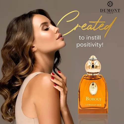 Miniatura 2 de Dumont BOROUJ LAMASAT OUD - Tamaño de viaje de 2.9 fl oz - Perfume unisex de inspiración árabe para hombres y mujeres - Fragancia almizclada