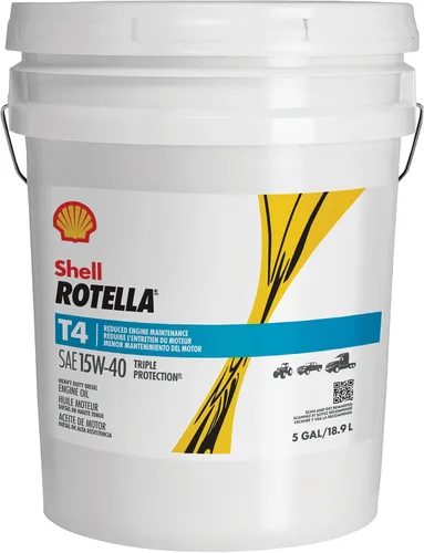 Miniatura 8 de Shell Rotella T4 Triple Protection 15W-40 Aceite de motor, 1 cuarto de galón (paquete de 6)