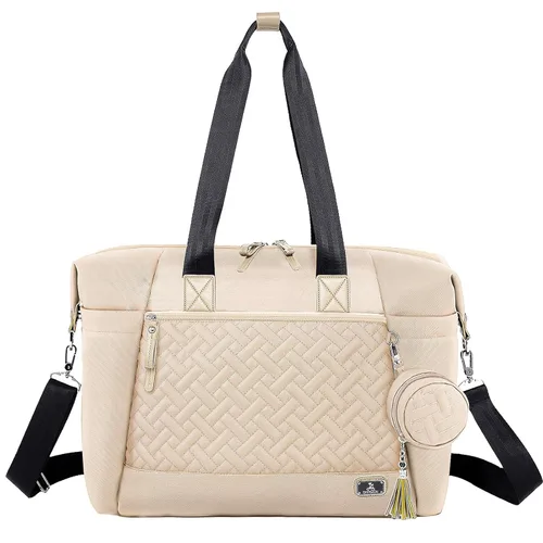 Dikaslon Bolsa de pañales, gran bolso de viaje para mamá y papá, bolso de bebé multifunción para niños y niñas con estuche para chupete y cambiador,