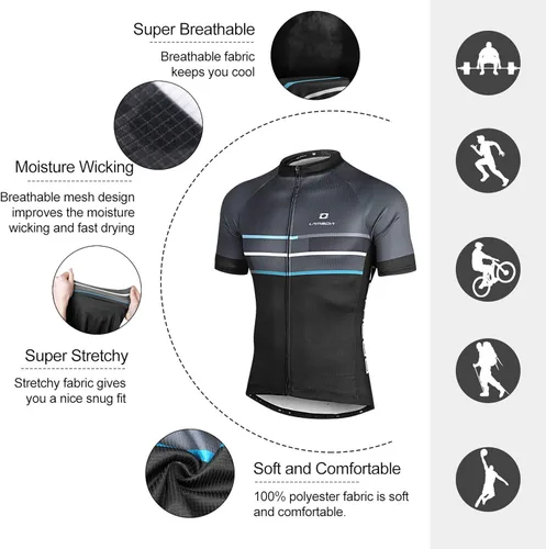 Miniatura 9 de LAMEDA Cycling Jersey Mens