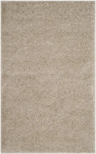 Miniatura 10 de SAFAVIEH Arizona Shag Collection ASG820A - Alfombra de pasillo, 2 pies 3 pulgadas x 6 pies, color crema, diseño sólido, no desprende pelusa y fácil