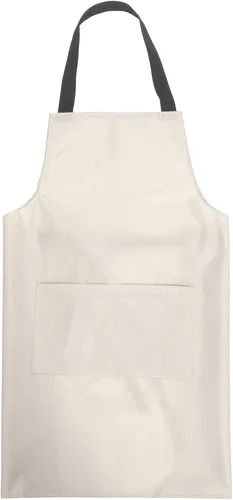 Delantal de cocina impermeable para mujeres y hombres, delantal de cocina de PVC con bolsillo grande para lavar utensilios y cocinar