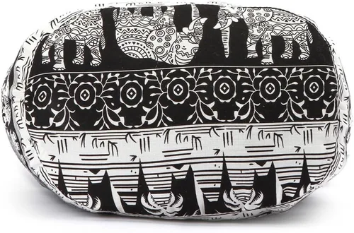 Miniatura 21 de KARRESLY - Bolso bandolera de algodón bohemio, estilo hippie, hecho a mano