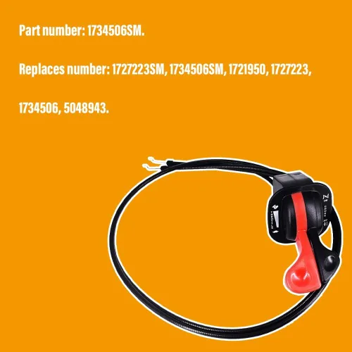 Miniatura 3 de CULMKARI Acelerador con cables de estrangulador para 5048943 1734506 1694747 1694752 1694807 1694818 1721950 1734506 1921950 16HP-23HP