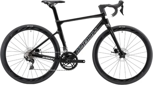 KABON Bicicleta de carretera de carbono completo, 700C marco de fibra de carbono bicicleta de carretera con 105 R7000 22 velocidades freno de disco