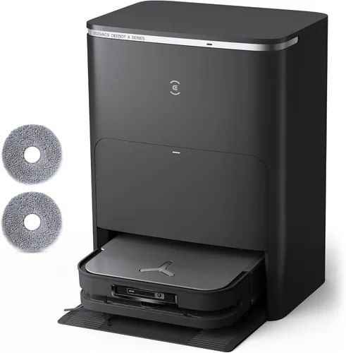 Miniatura 11 de ECOVACS DEEBOT T50 MAX PRO Omni Robot Aspirador y trapeador, succión de 18,500 Pa, elevación automática de 0.709 in, ZeroTangle y TruEdge 2.0, AIVI