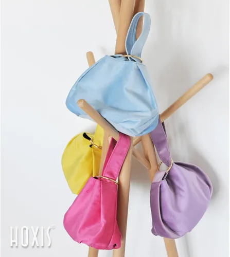Miniatura 7 de Bolso de mano pequeño de terciopelo con asa superior para mujer